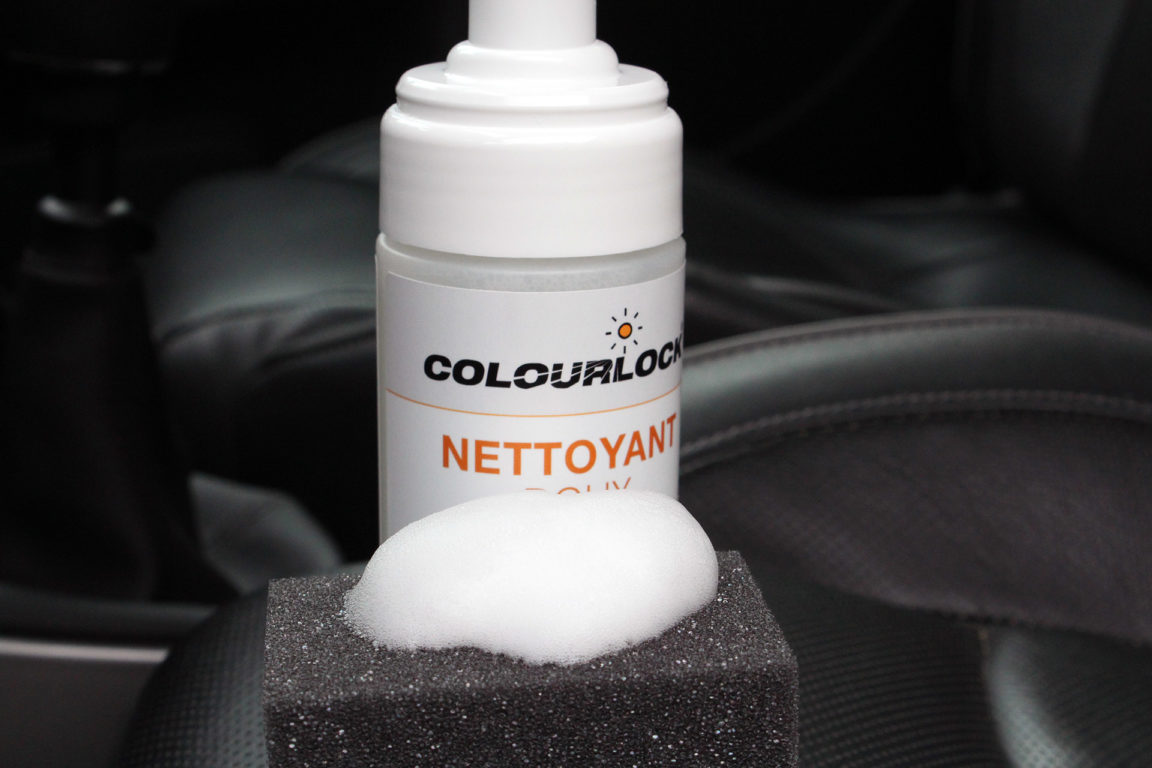 Kit D'entretien Cuir Colourlock Pour Voiture - Nettoyant, Protecteur, Brosse Et Chiffon