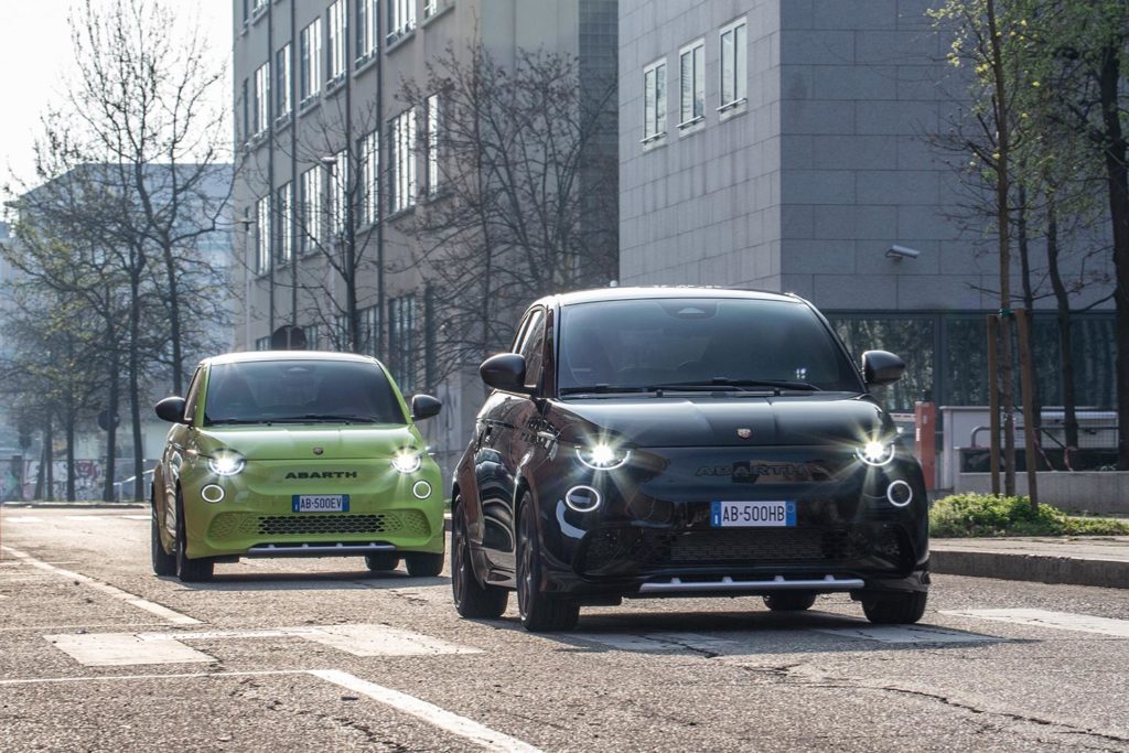 Nouvelle Abarth 500 électrique Turismo