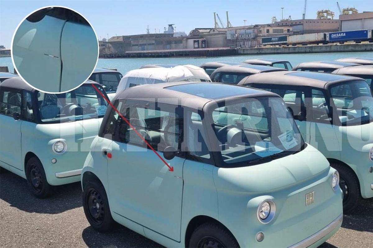 134 Fiat Topolino sequestrate dalla dogana: continua il braccio di ferro tra Stellantis e l’Italia