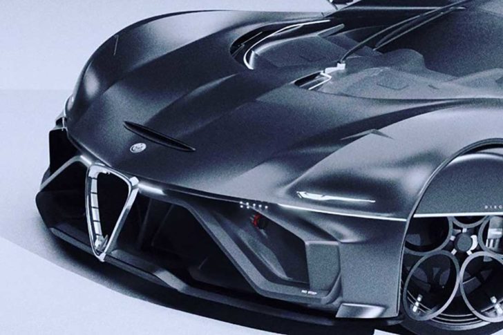 Alfa Romeo TZx Sauber : le concept oublié d'un des designers de la 33 ...