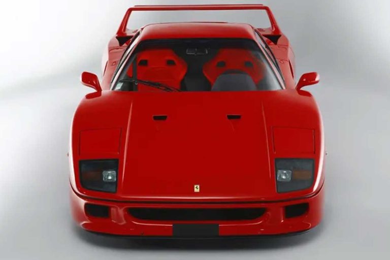 You won't believe the price of this Ferrari F40 sold 10 years ago the