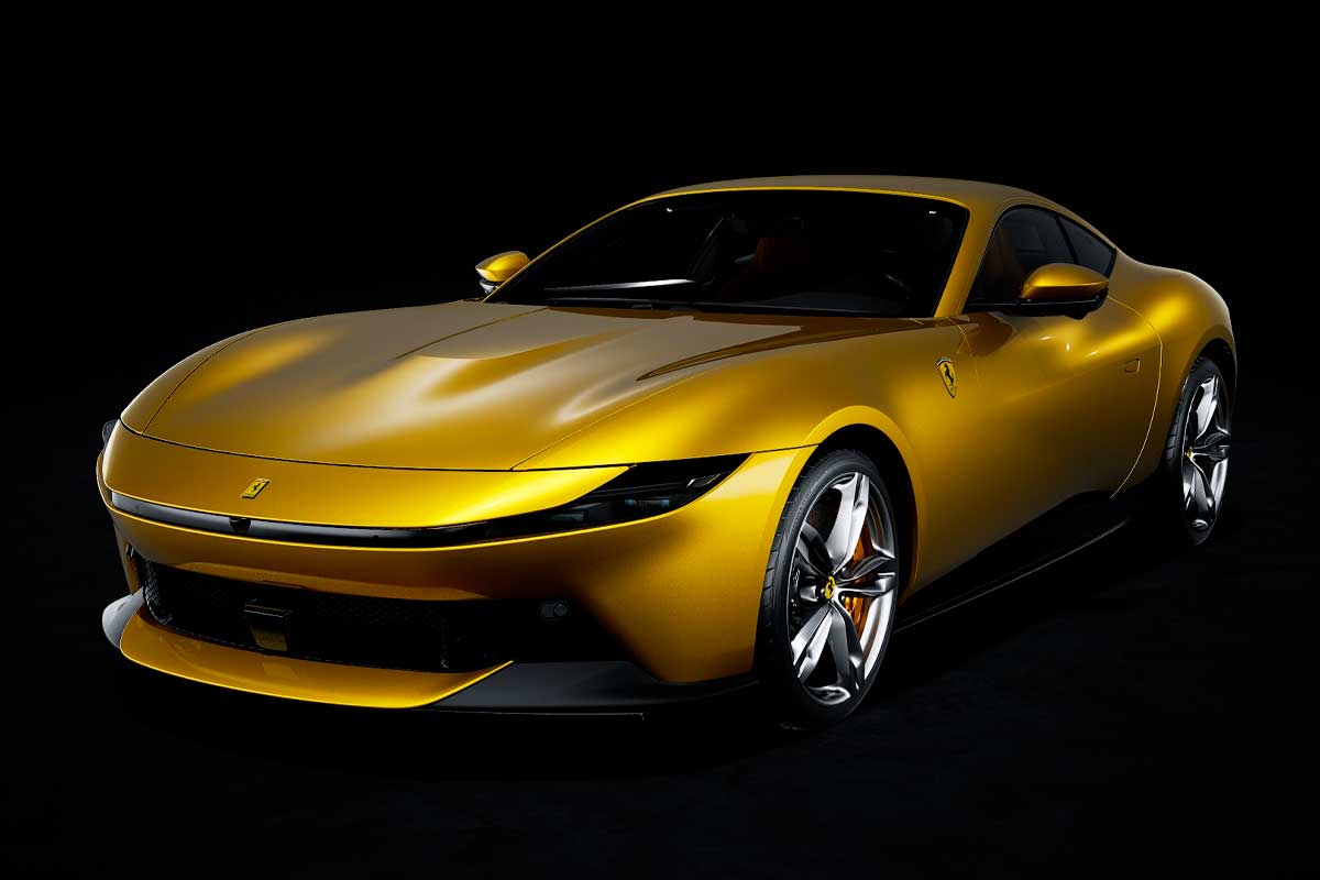 Ferrari Amalfi Giallo Montecarlo